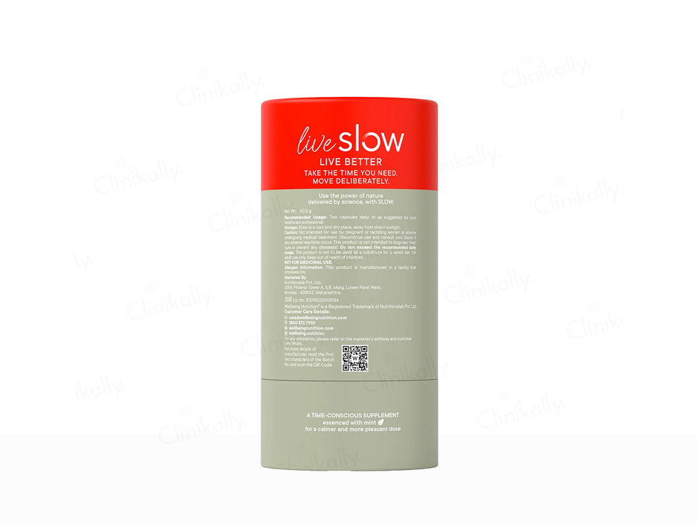 Wellbeing Nutrition Slow Magnesium Glycinate Capsule