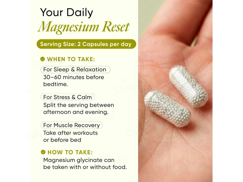 Wellbeing Nutrition Slow Magnesium Glycinate Capsule