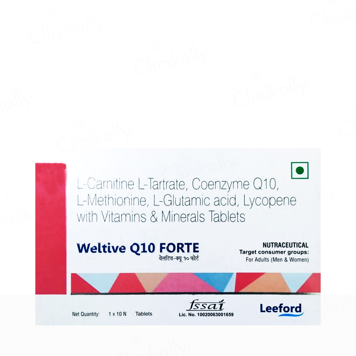 Buy Weltive Q10 Forte Nutraceutical Tablet For Men & Women Online at Best  Price | Clinikally
