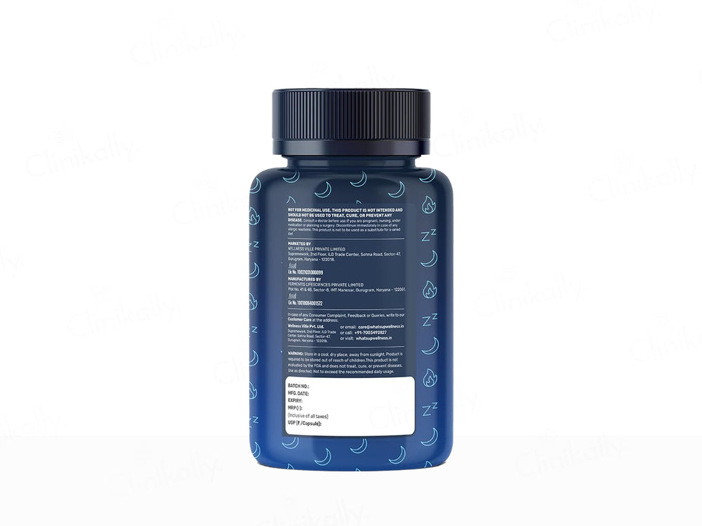What's Up Wellness Night Burner Nutraceutical Capsule