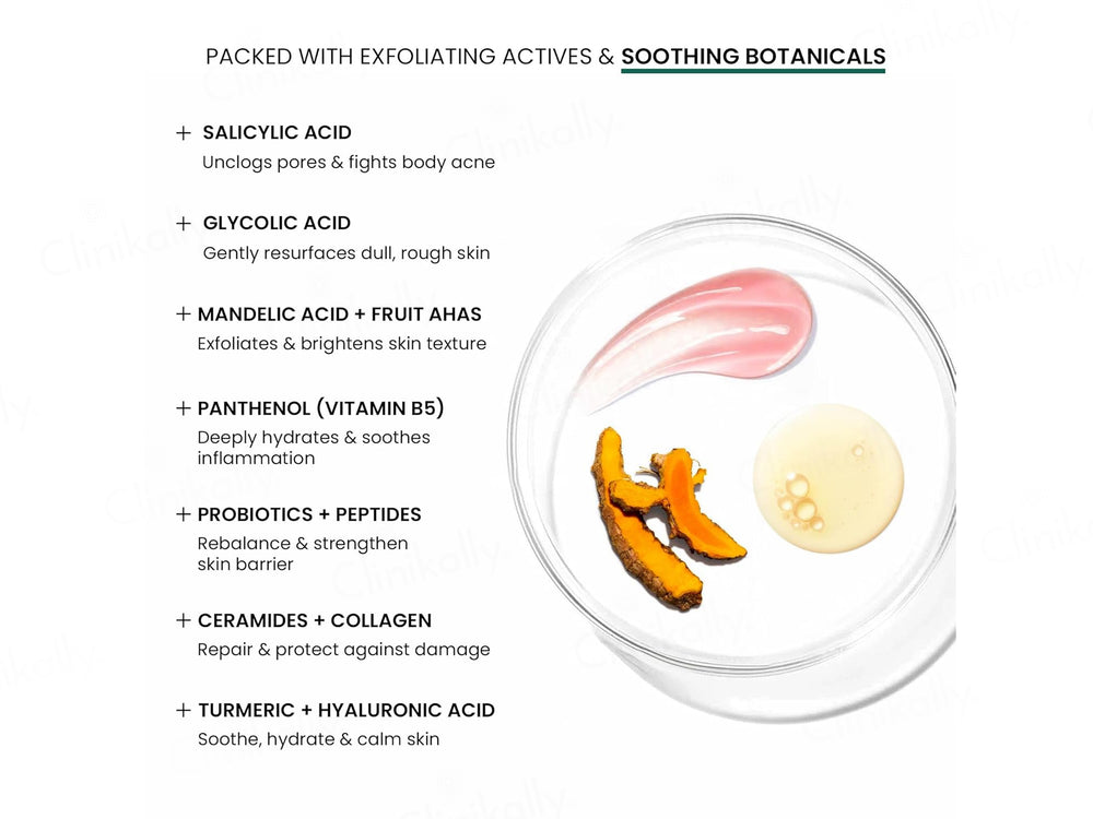 Wild Oak AHA BHA Exfoliating Body Wash