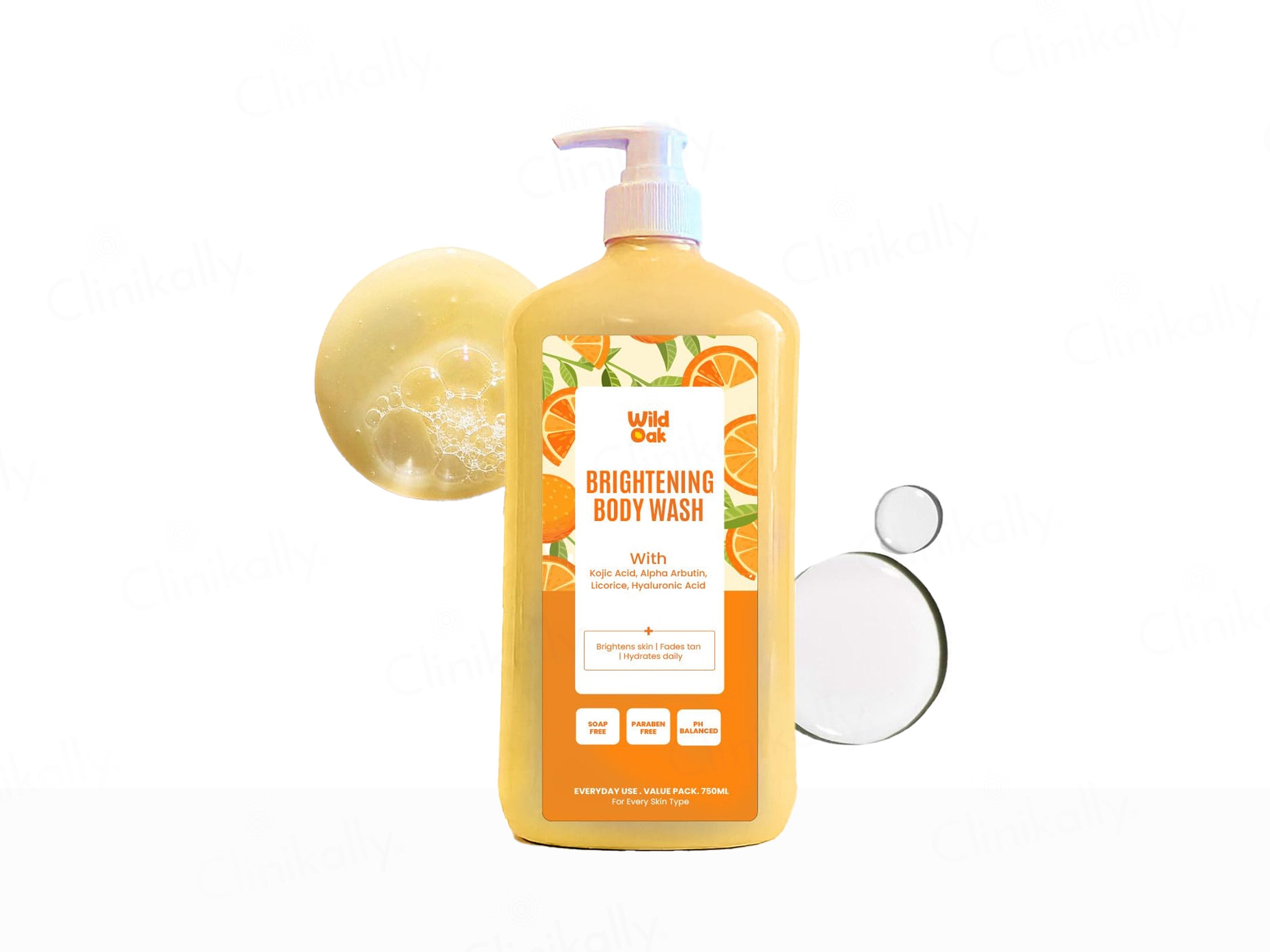 Wild Oak Brightening Body Wash