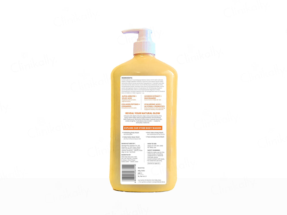 Wild Oak Brightening Body Wash