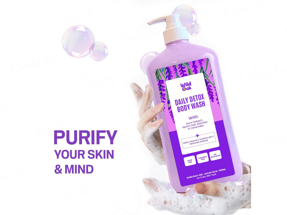 Wild Oak Daily Detox Body Wash