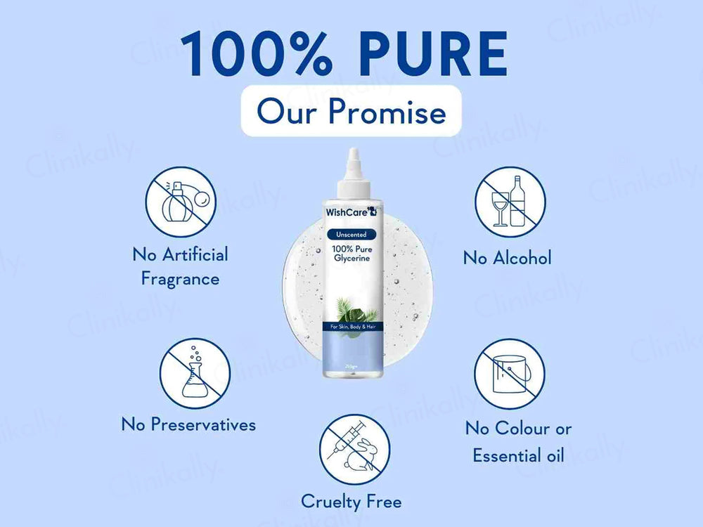 WishCare 100% Unscented Pure Glycerine