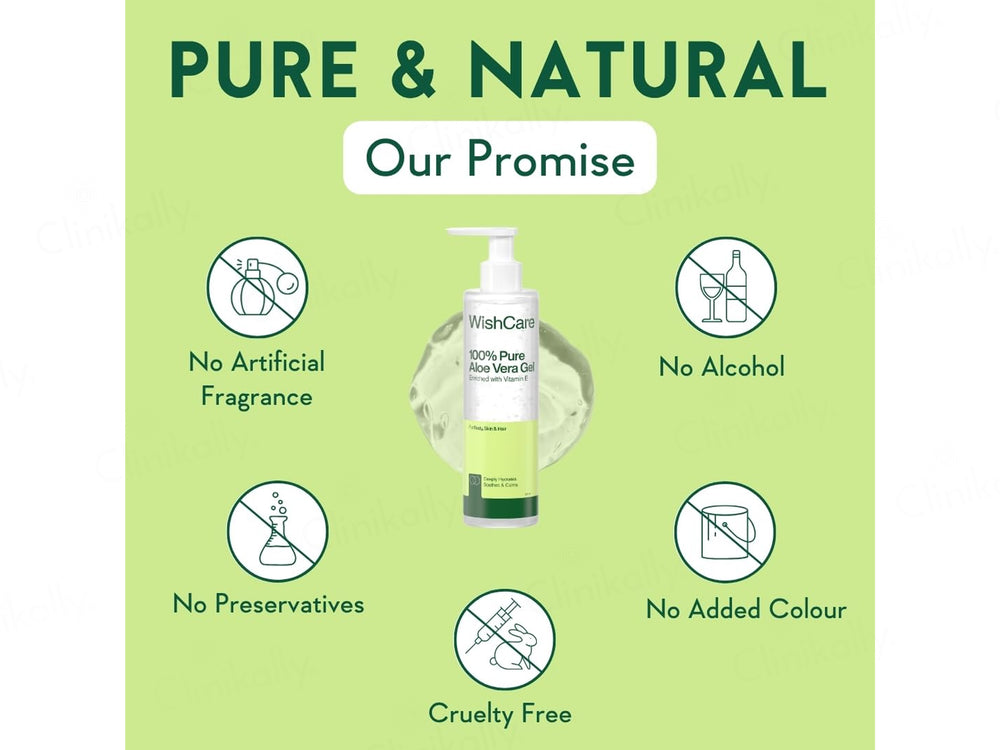 WishCare Pure & Natural Aloe Vera Gel