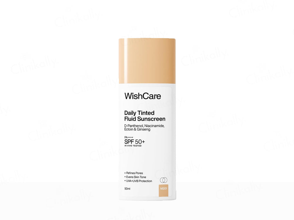 Wishcare Daily Tinted Fluid Sunscreen SPF 50+ PA++++