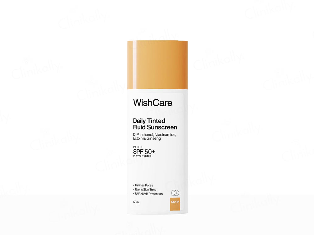 Wishcare Daily Tinted Fluid Sunscreen SPF 50+ PA++++