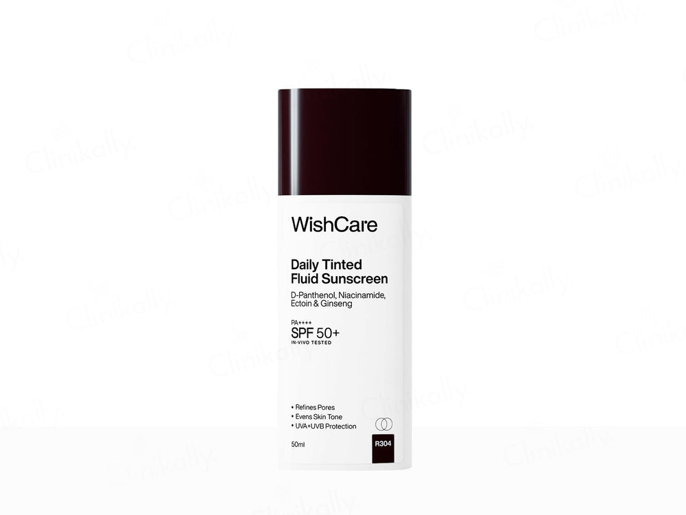 Wishcare Daily Tinted Fluid Sunscreen SPF 50+ PA++++
