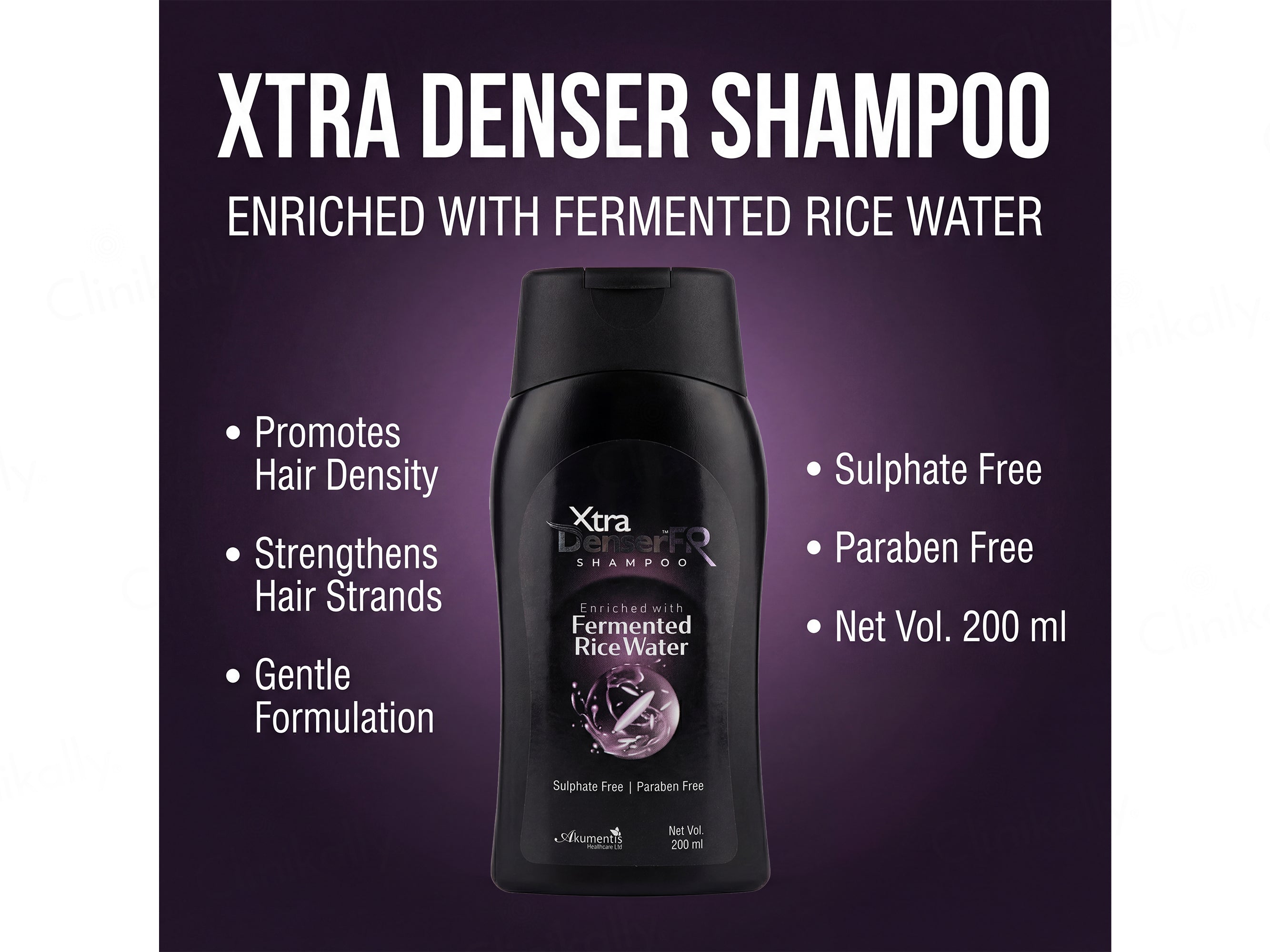 Xtra Denser FR Fermented Rice Water Shampoo