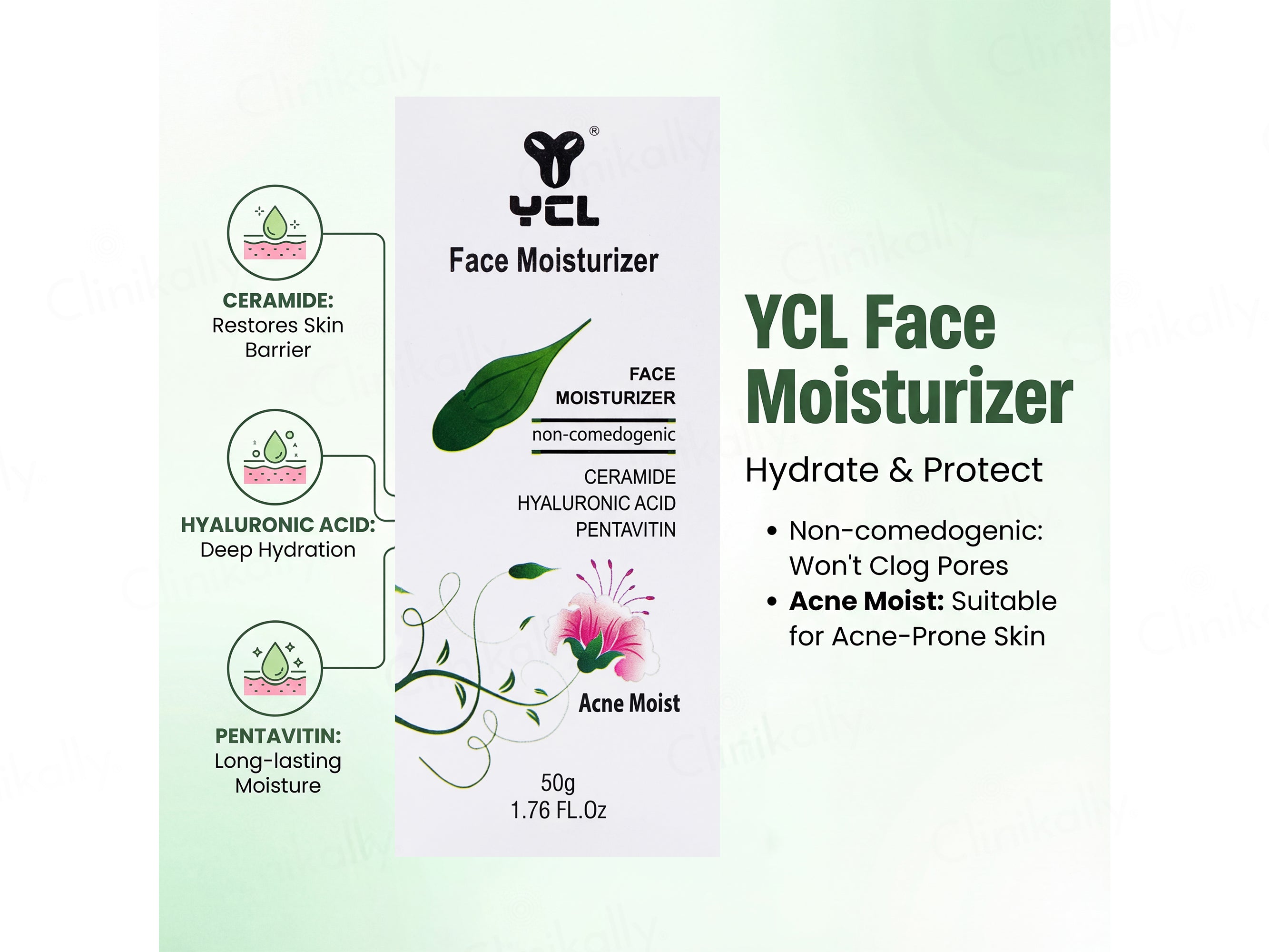 YCL Acne Moist Face Moisturizer
