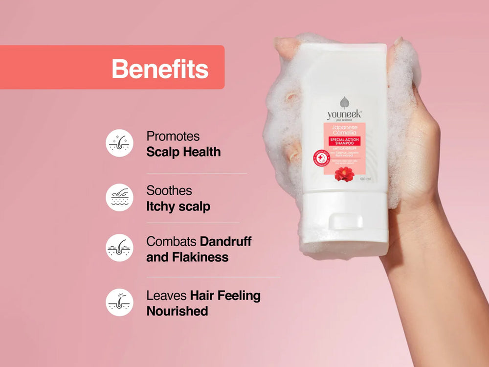Youneek Pro Science Japanese Camellia Special Action Shampoo