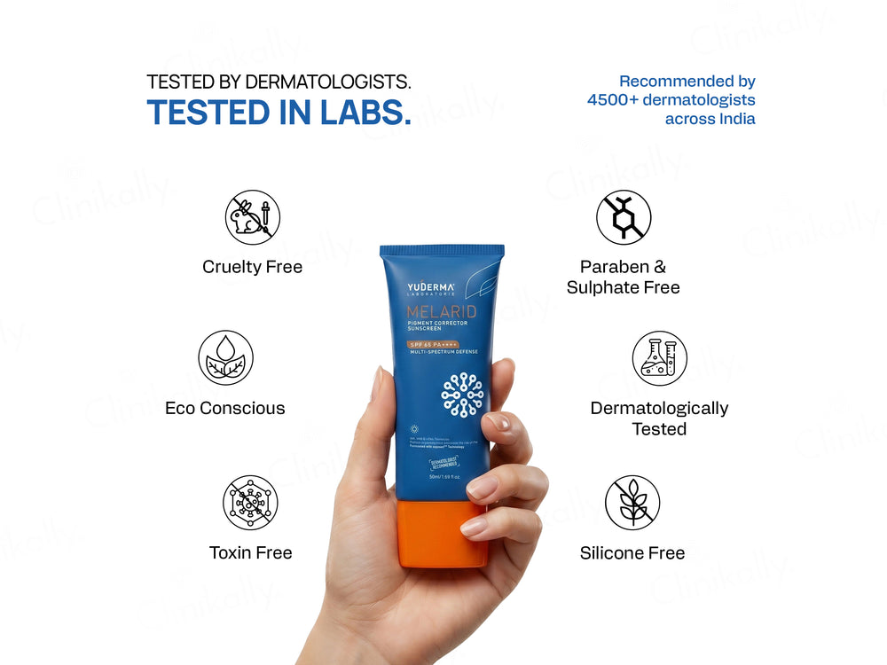 Yuderma Melarid Pigment Corrector Sunscreen SPF65 PA++++