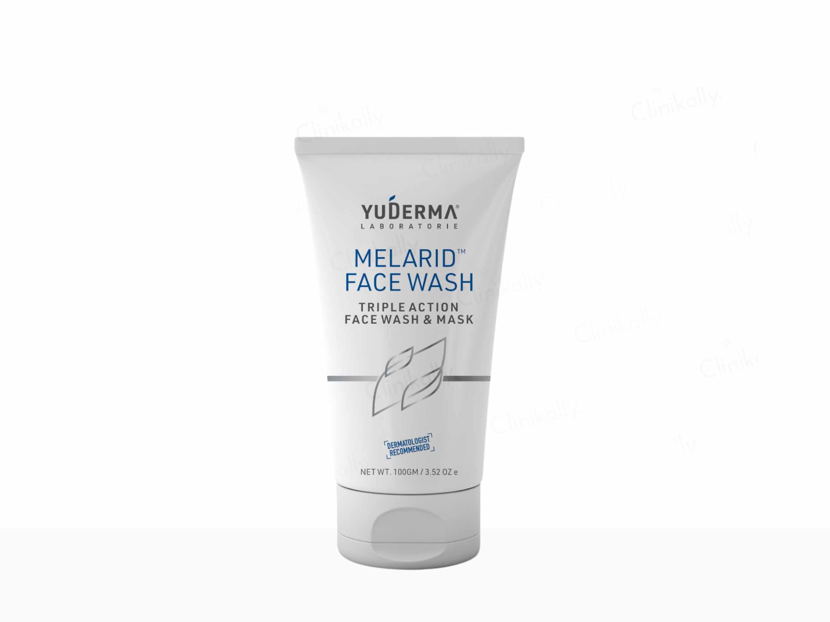 Yuderma Melarid Triple Action Face Wash - Clinikally