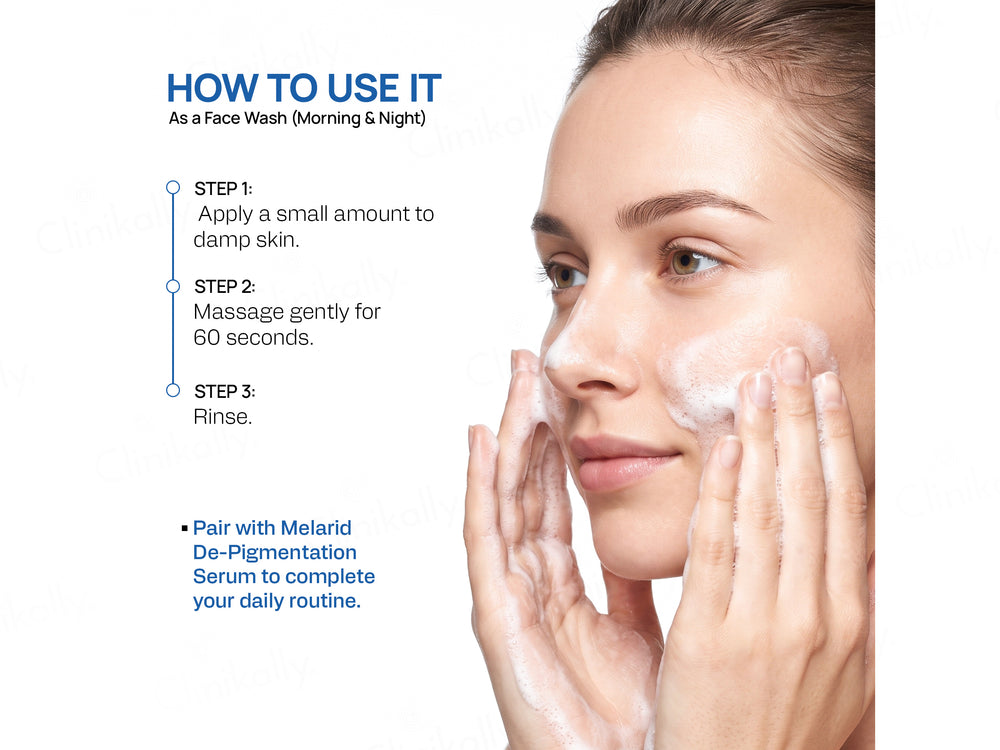 Yuderma Melarid Triple Action Face Wash