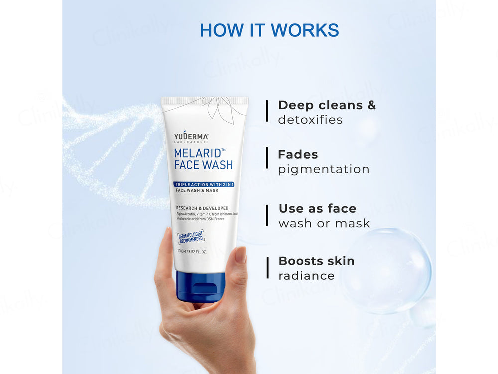 Yuderma Melarid Triple Action Face Wash