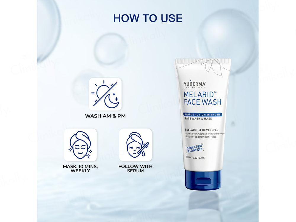 Yuderma Melarid Triple Action Face Wash