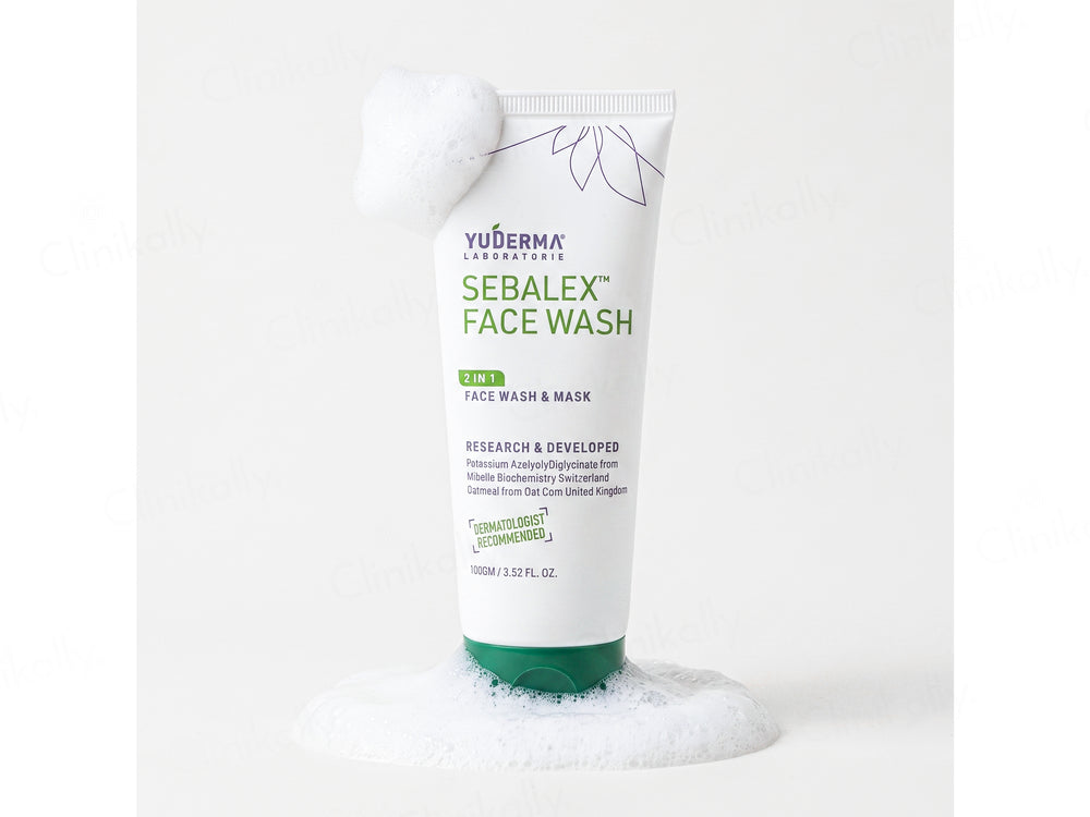 Yuderma Sebalex 2 in 1 Face Wash