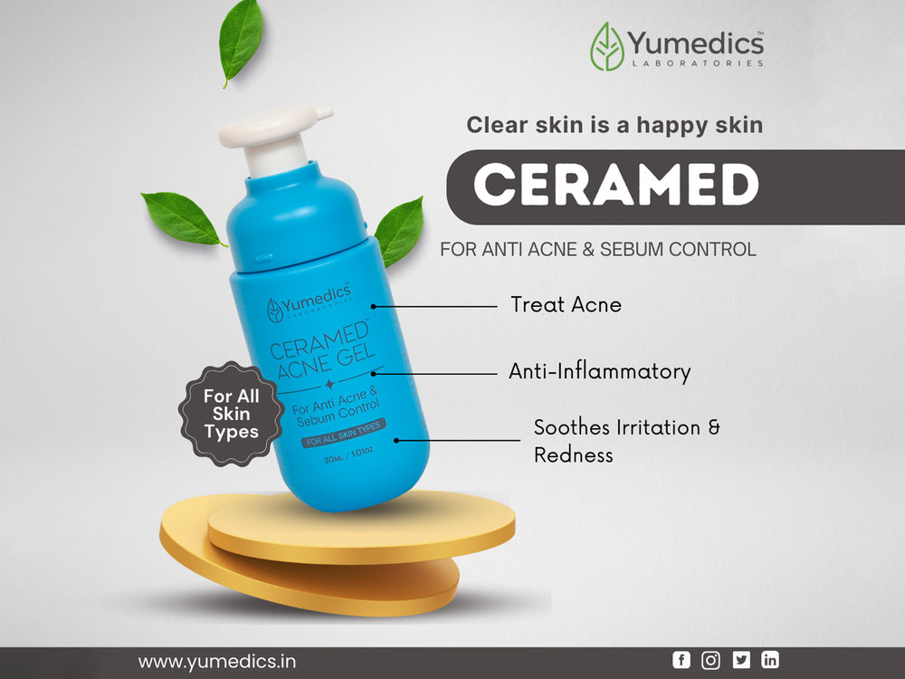 Yumedics Ceramed Acne Gel For Anti-Acne & Sebum Control