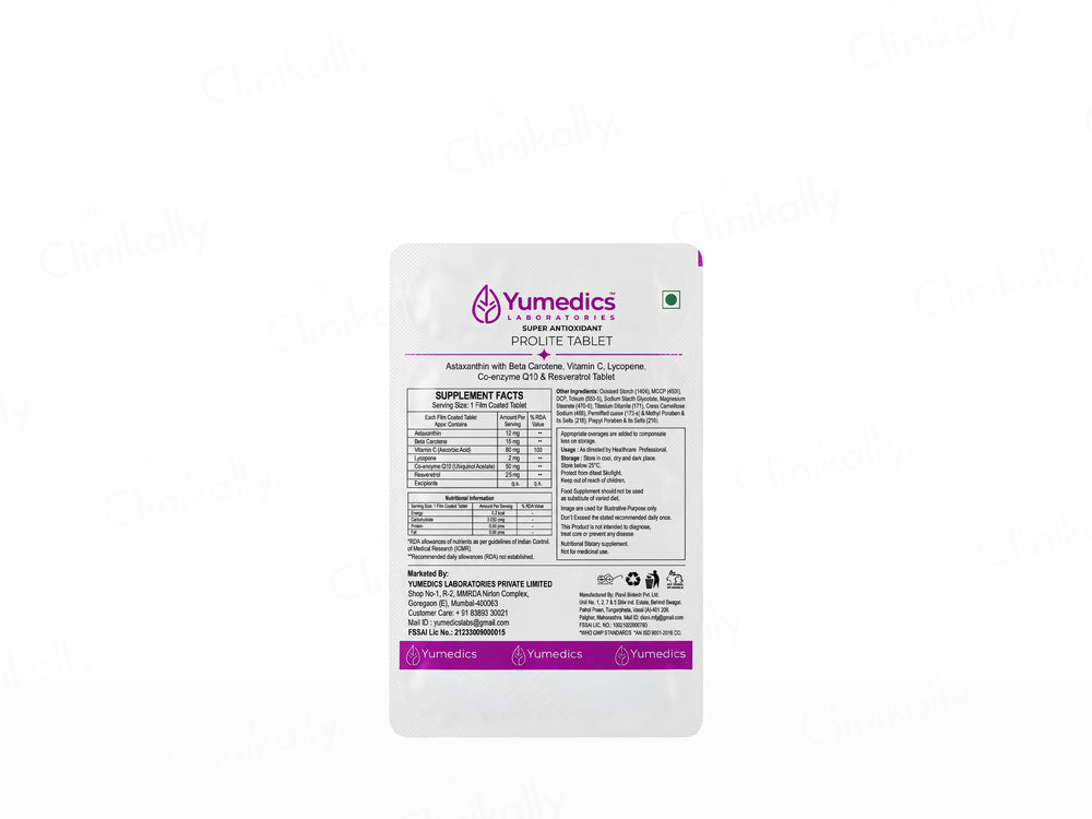 Yumedics Super Antioxidant Prolite Tablet