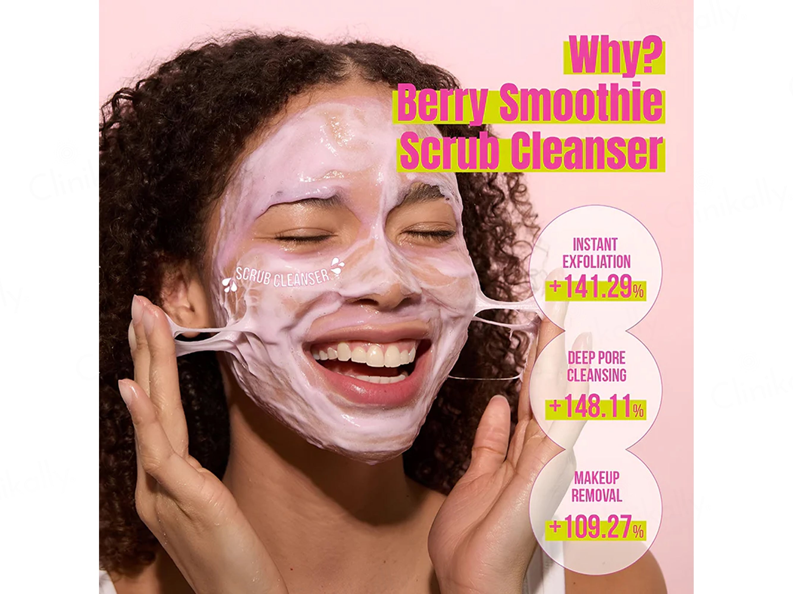 Zigtag Berry Smoothie Scrub Cleanser