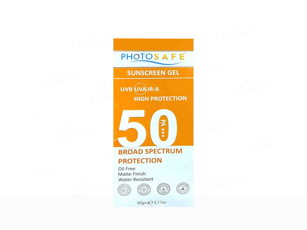 Photosafe Broad Spectrum Mineral Sunscreen Gel SPF 50+++
