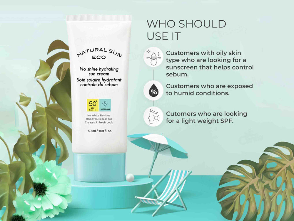 The Face Shop Natural Sun Eco No Shine Hydrating Sun Cream
