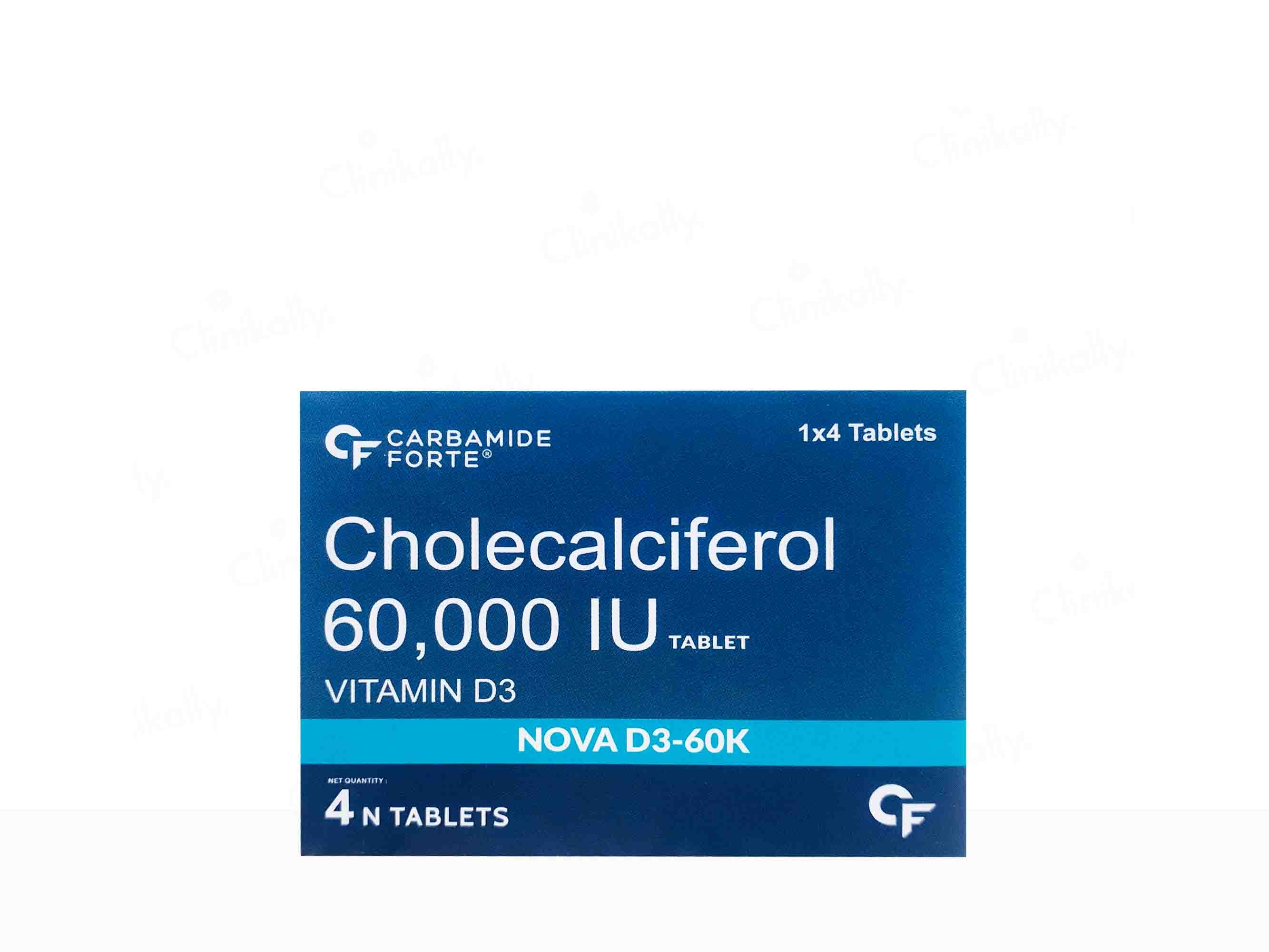 Carbamide Forte Cholecalciferol 60000 IU Tablet