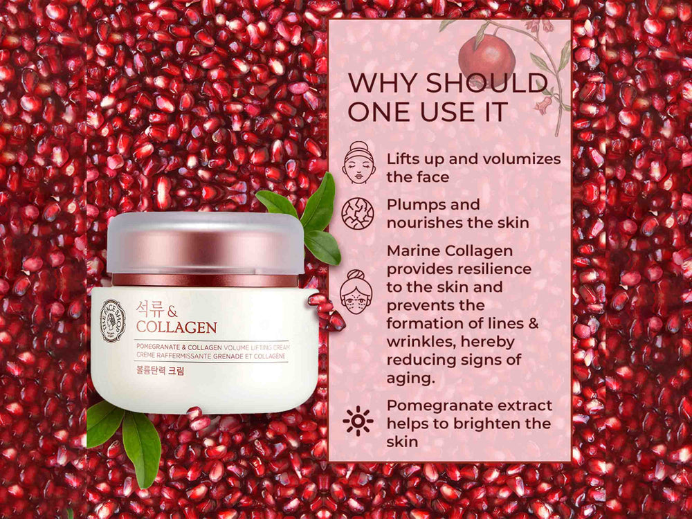 The Face Shop Pomegranate & Collagen Volume Lifting Cream