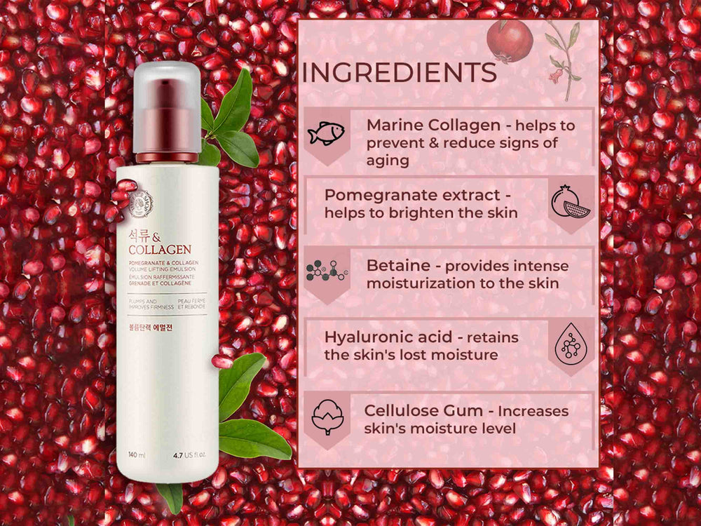 The Face Shop Pomegranate & Collagen Volume Lifting Emulsion