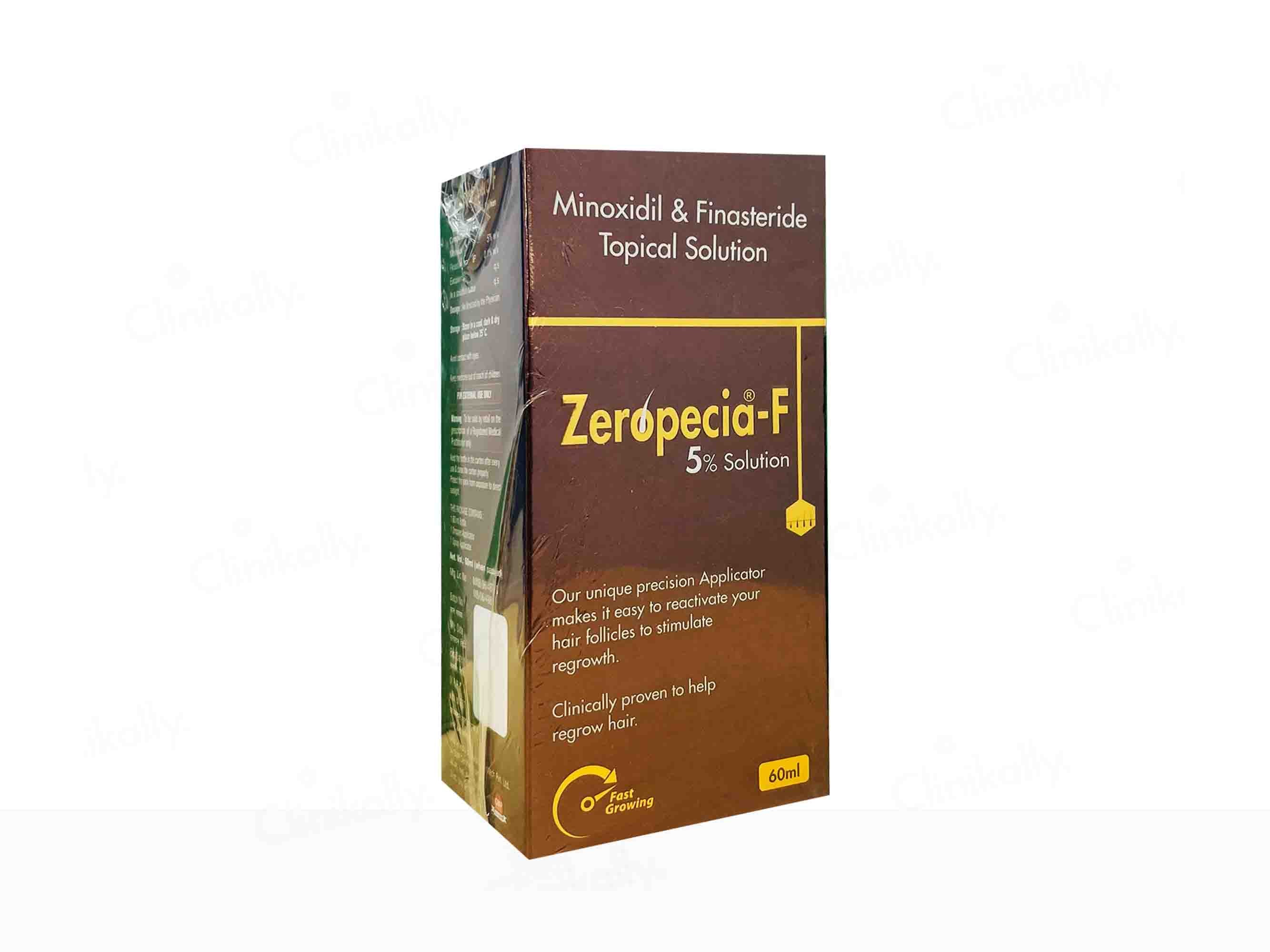 Zeropecia F 5% Topical Solution - Clinikally