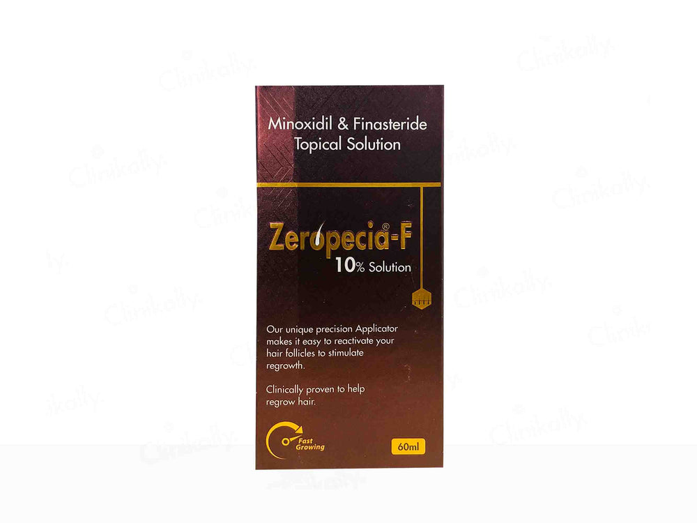 Zeropecia F 10% Topical Solution - Clinikally