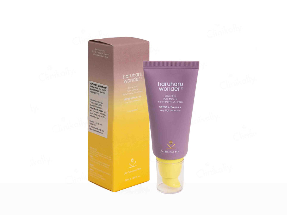 Haruharu Wonder Black Rice Pure Mineral Relief Daily Sunscreen SPF 50+/PA++++