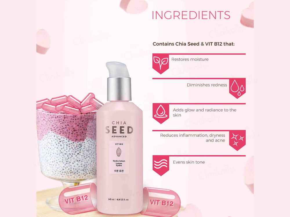 The Face Shop Chia Seed Advanced Hydro Lotion