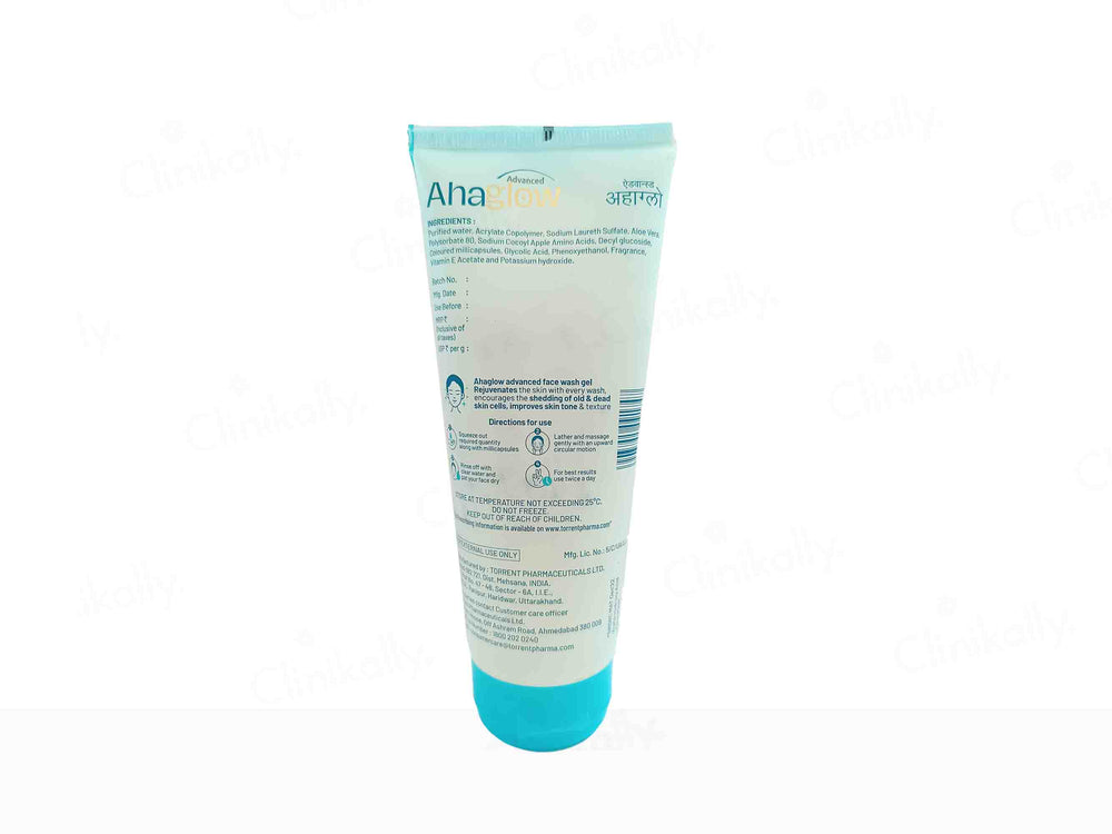 Ahaglow Advanced Skin Rejuvenating Face Wash Gel