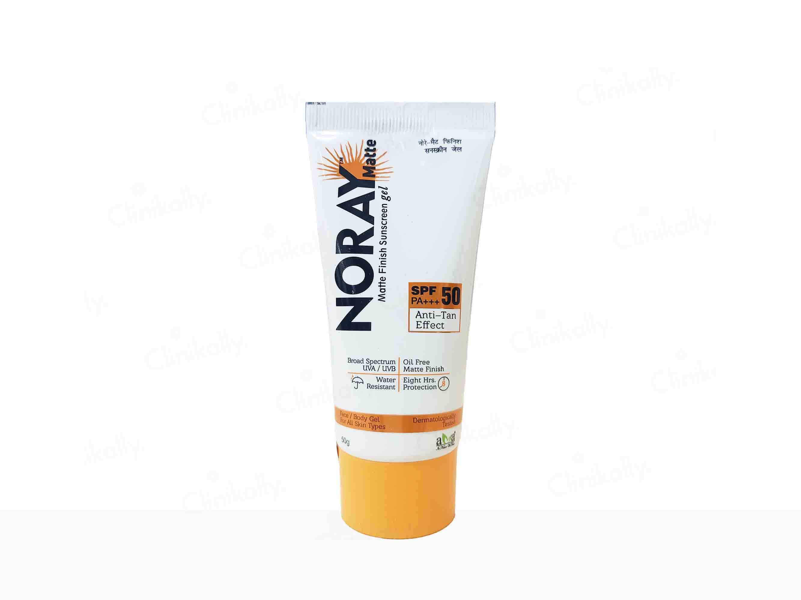 Vegetal Noray Matte Finish Sunscreen Gel SPF 50 PA+++