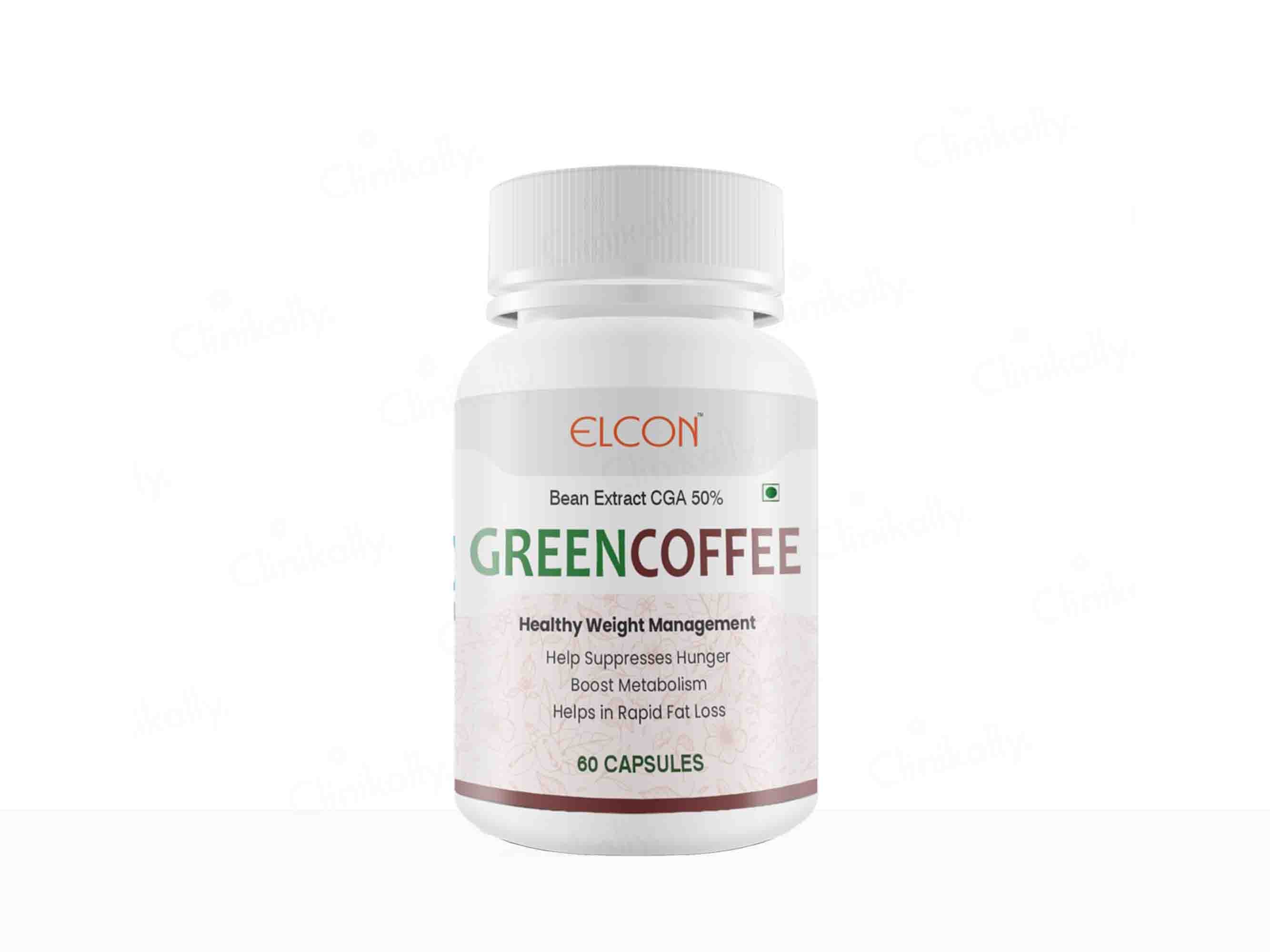 Elcon Green Coffee Healthy Weight Management Capsule