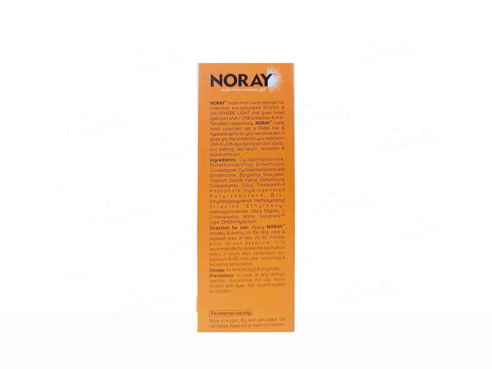 Vegetal Noray Matte Finish Sunscreen Gel SPF 50 PA+++