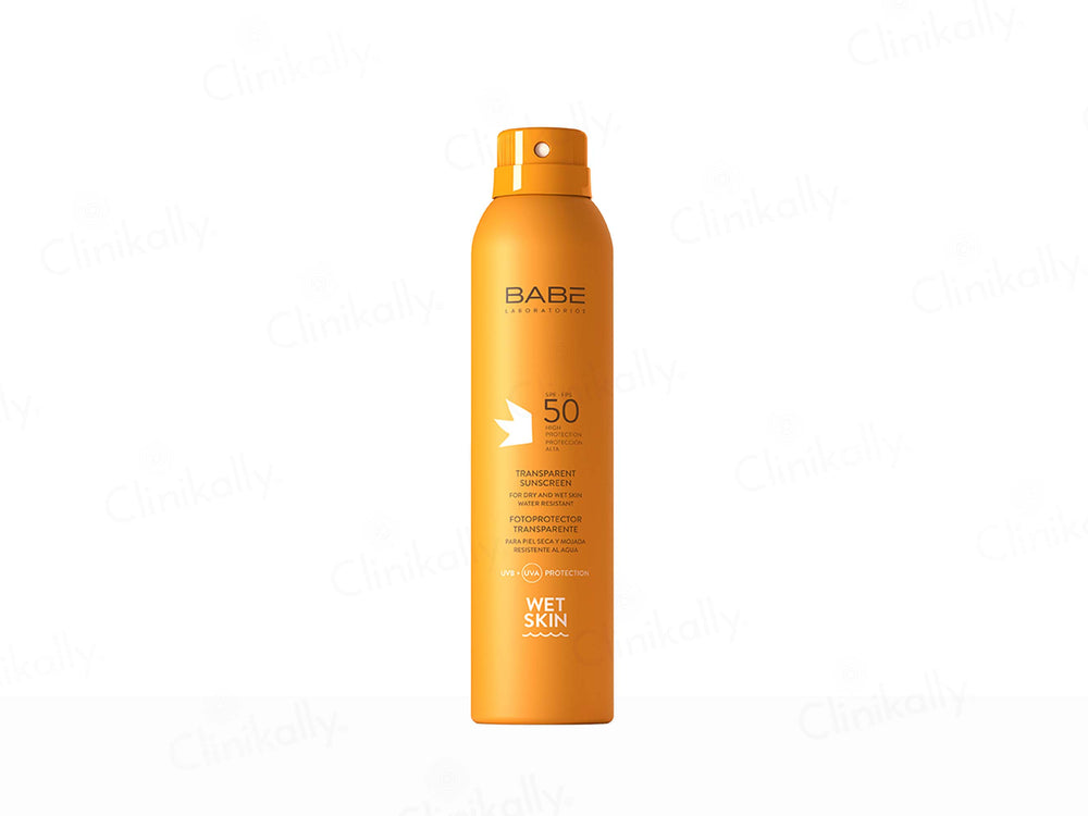 BABE Transparent Sunscreen Wet Skin SPF 50