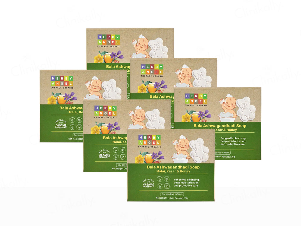 Herby Angel Bala Ashwagandhadi Soap For Babies
