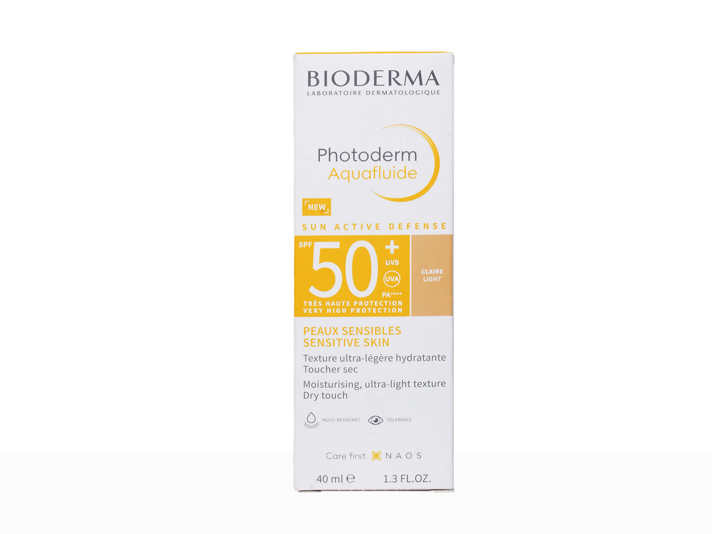 Bioderma Photoderm Aquafluide SPF 50+ PA++++ (Claire Light) - Clinikally