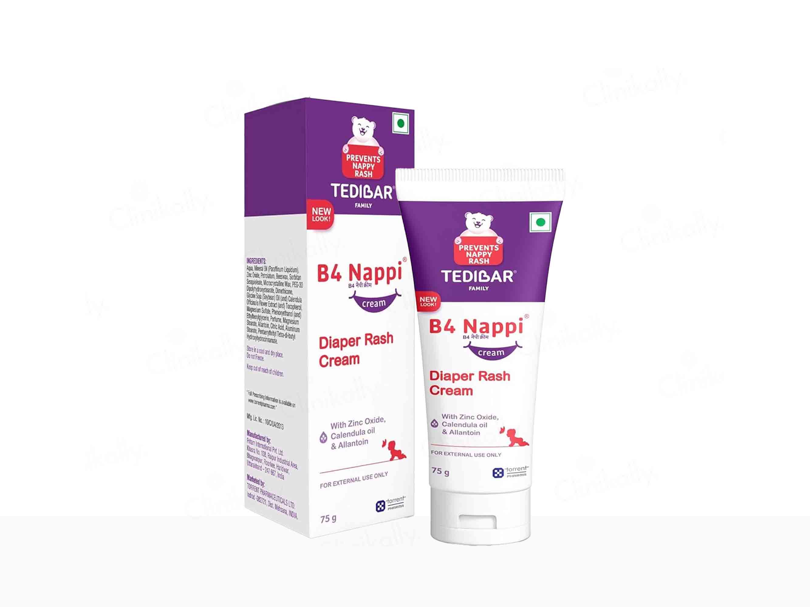 B4 Nappi Diaper Rash Cream
