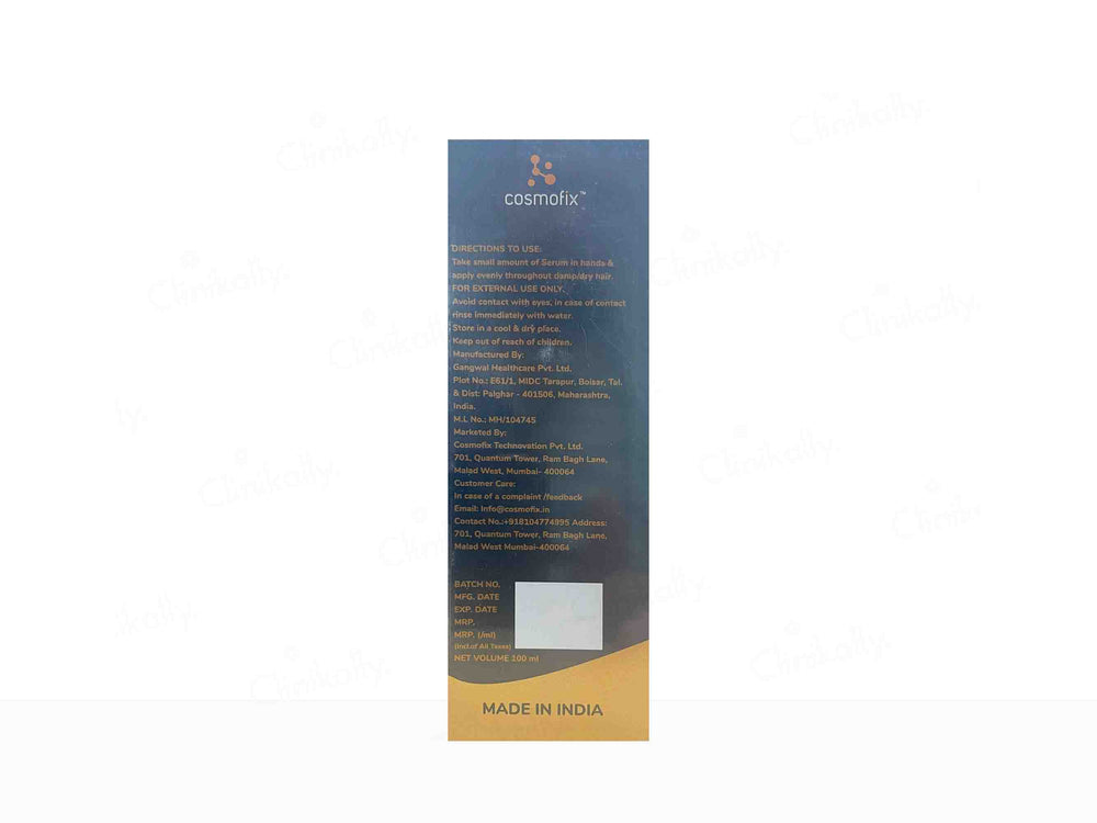 Buy Cosmofix Silky AF Hair Serum Online | Clinikally