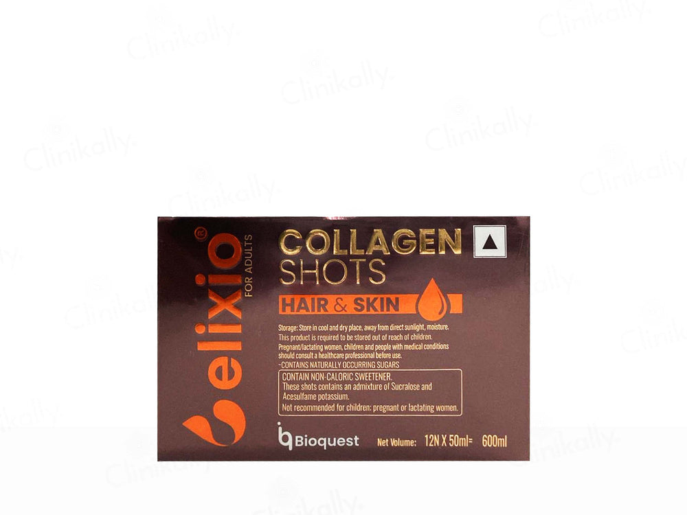 Elixio Hair & Skin Collagen Shots For Adults