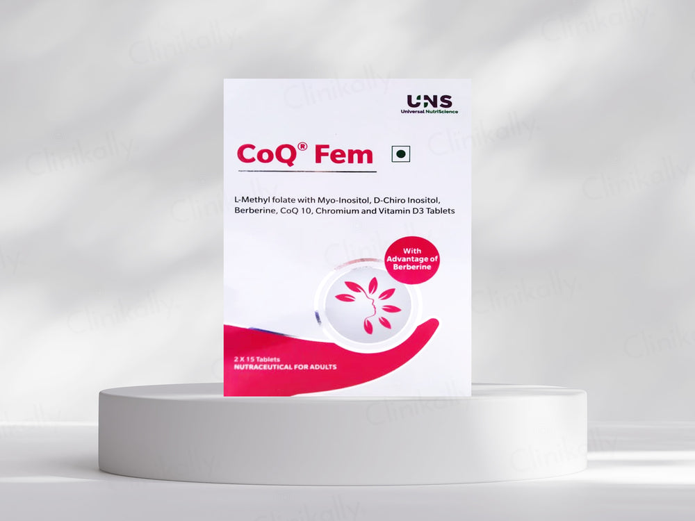 CoQ Fem Nutraceutical Tablet For Adult Women