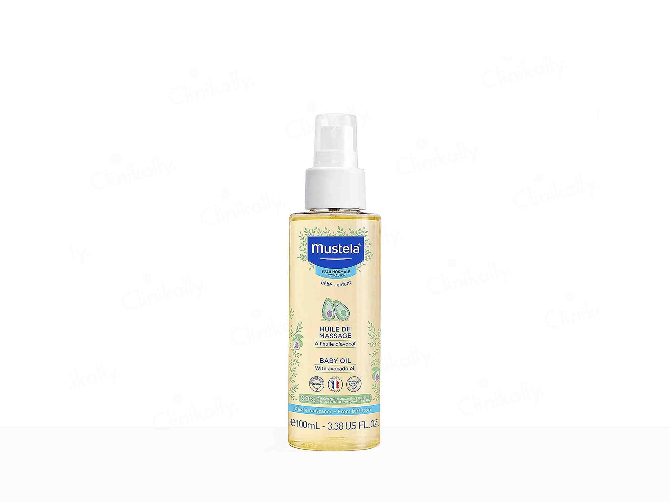 Mustela Baby Massage Oil With Avocado