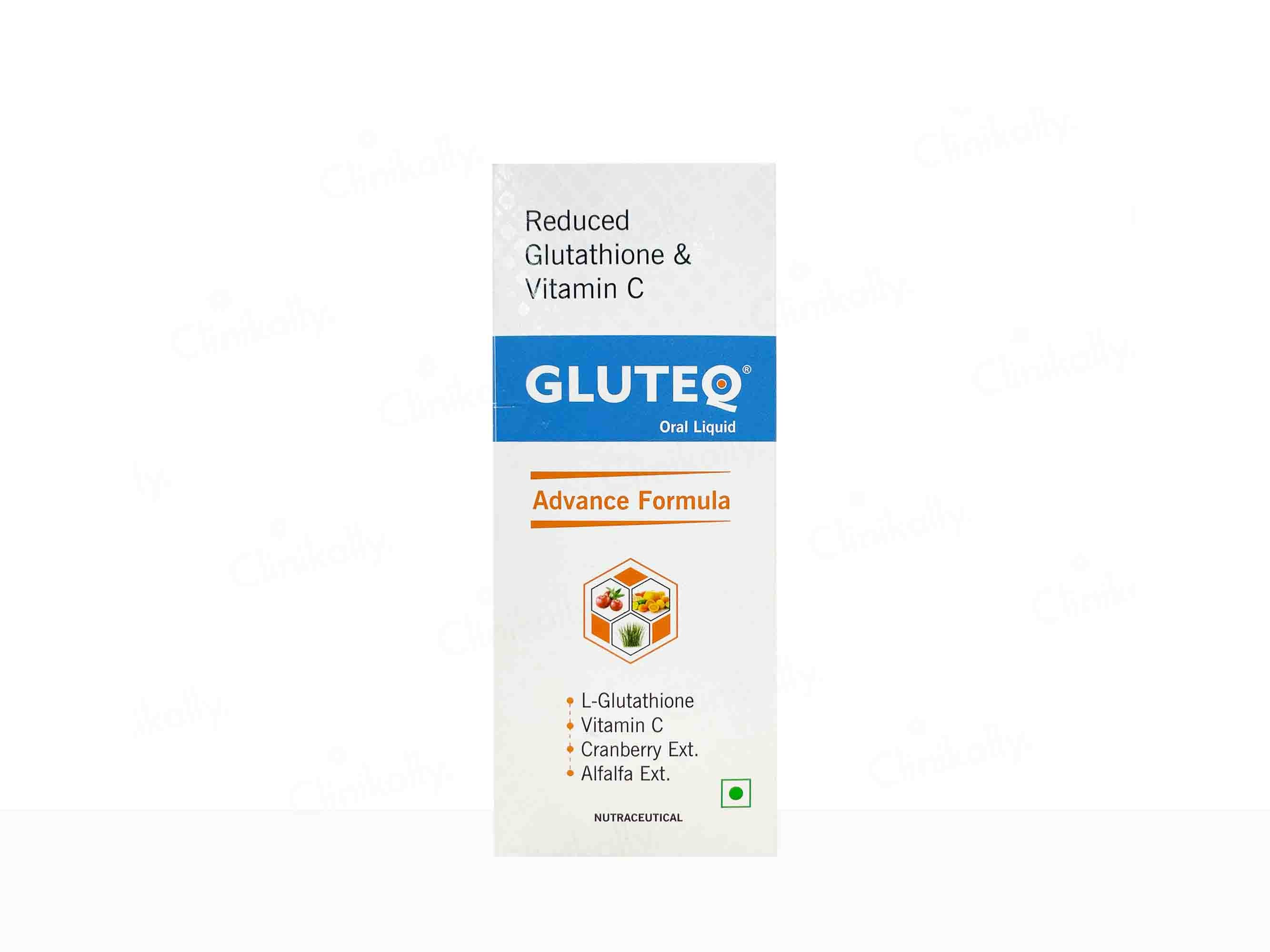 glutathione oral liquid benefits Buy Gluteq Oral Liquid Online at Best Price