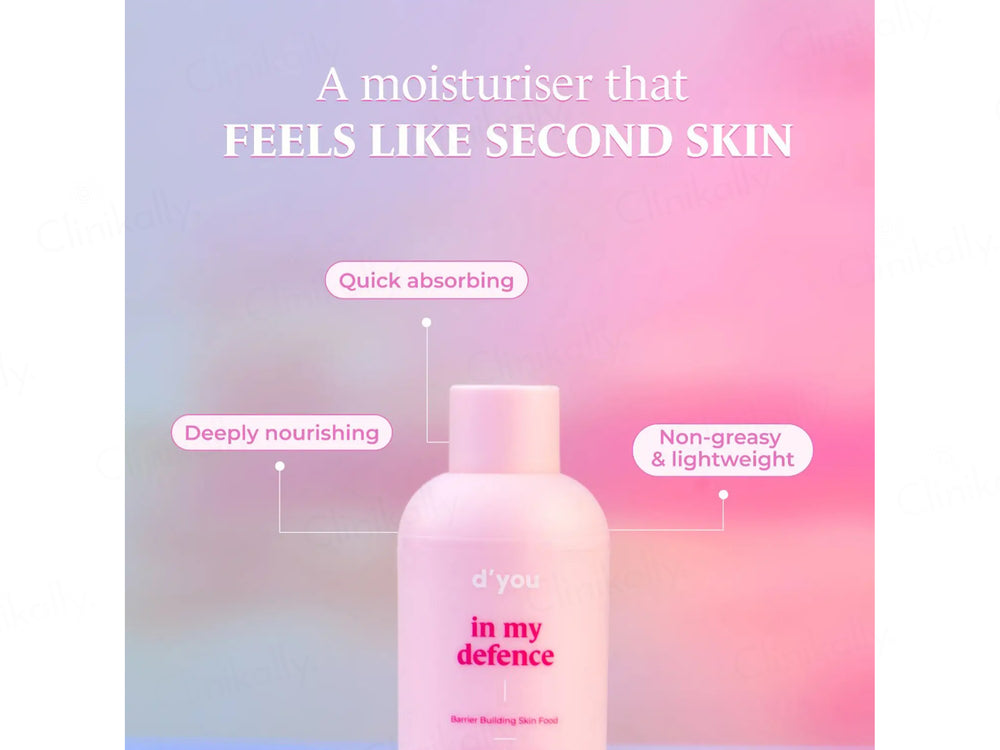 d'you In My Defence Barrier Building Moisturiser