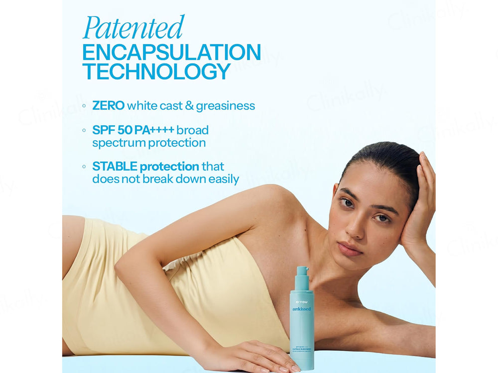 d'you Unkissed Capsule Sunscreen SPF 50+ PA++++