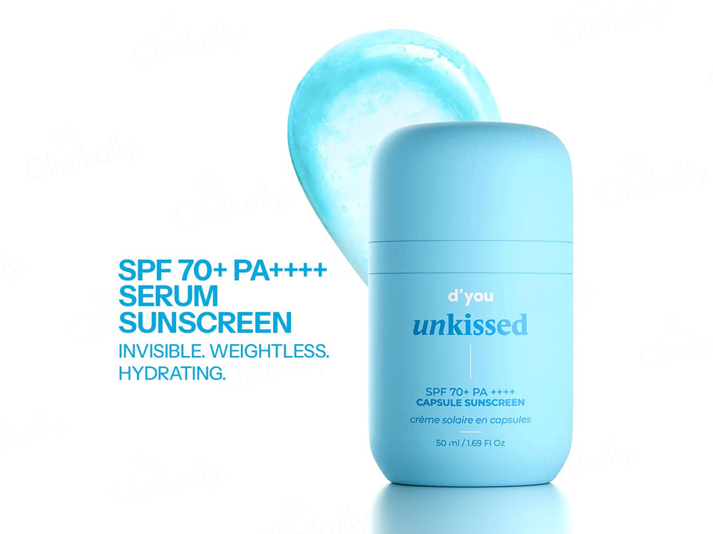 d'you Unkissed Capsule Sunscreen SPF 70+ PA++++